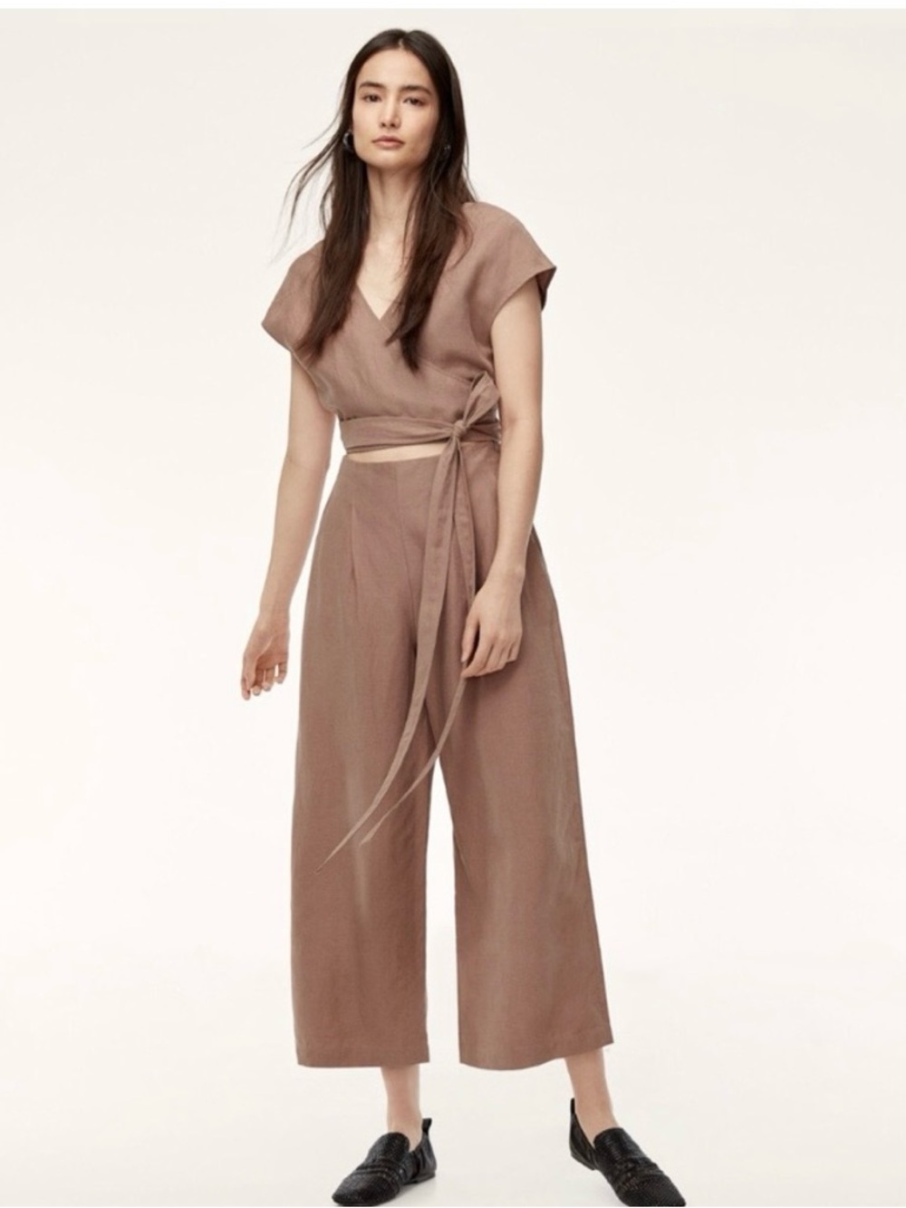 Aritzia Wilfred Brax Jumpsuit , sz : 2